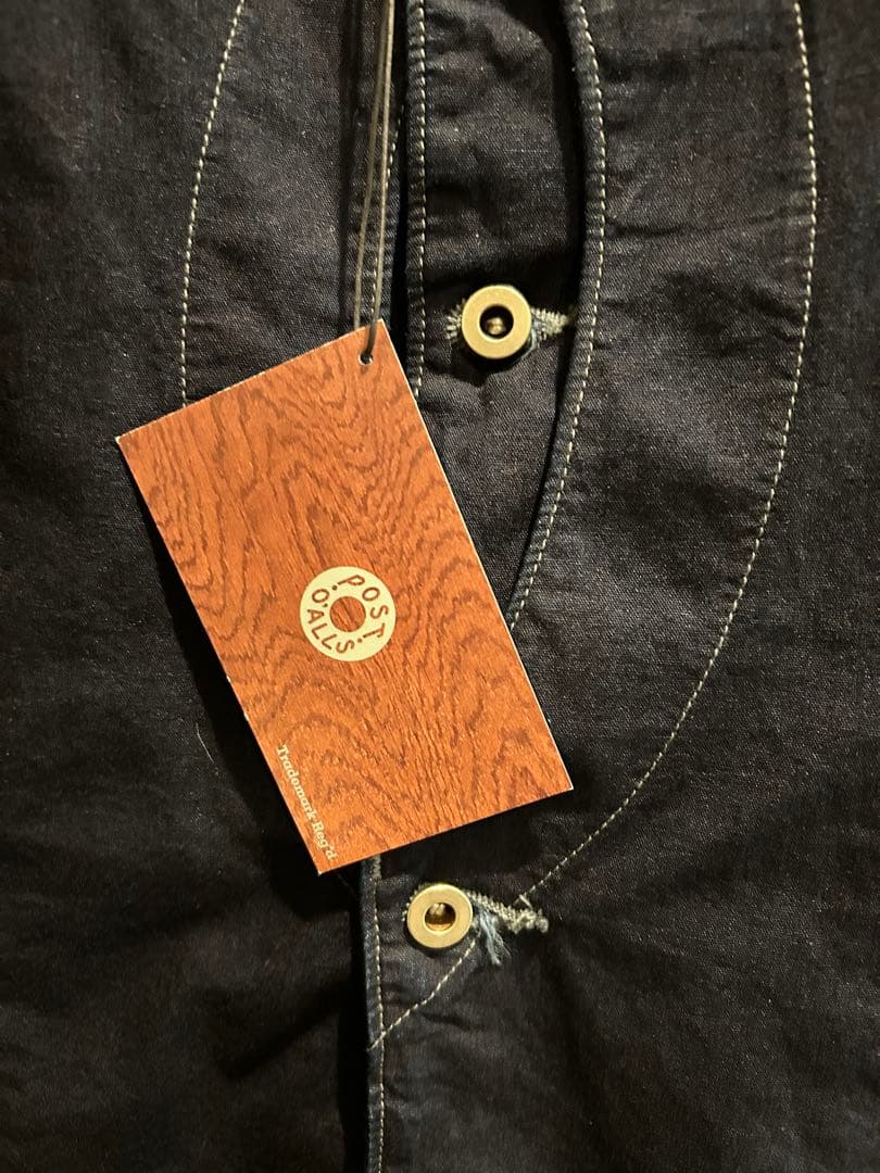 23SS post overalls ロイヤルトラベラー ベスト