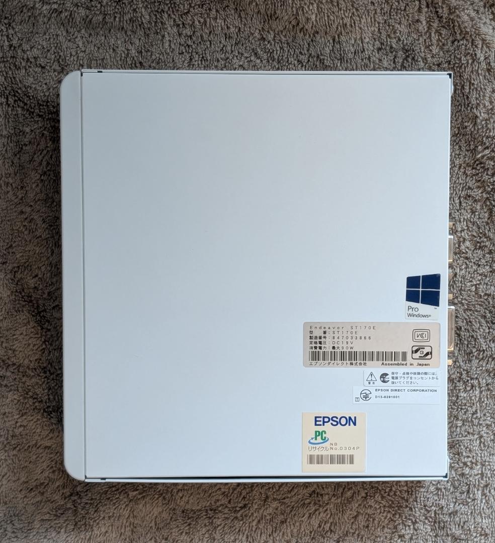 訳あり　EPSON Endeavor ST170E Core i7