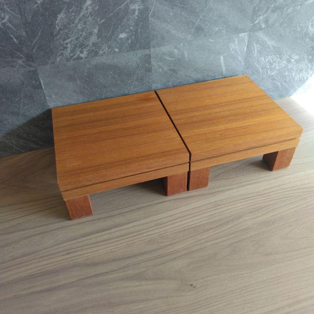 木製スピーカースタンド一対