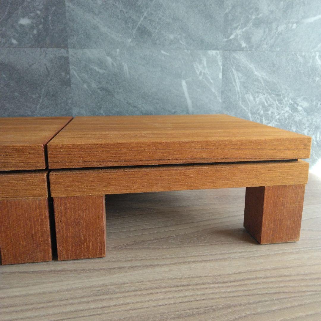 木製スピーカースタンド一対