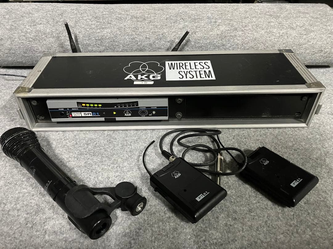 AKG SR81 HT81 PT81 B帯ワイヤレスセット