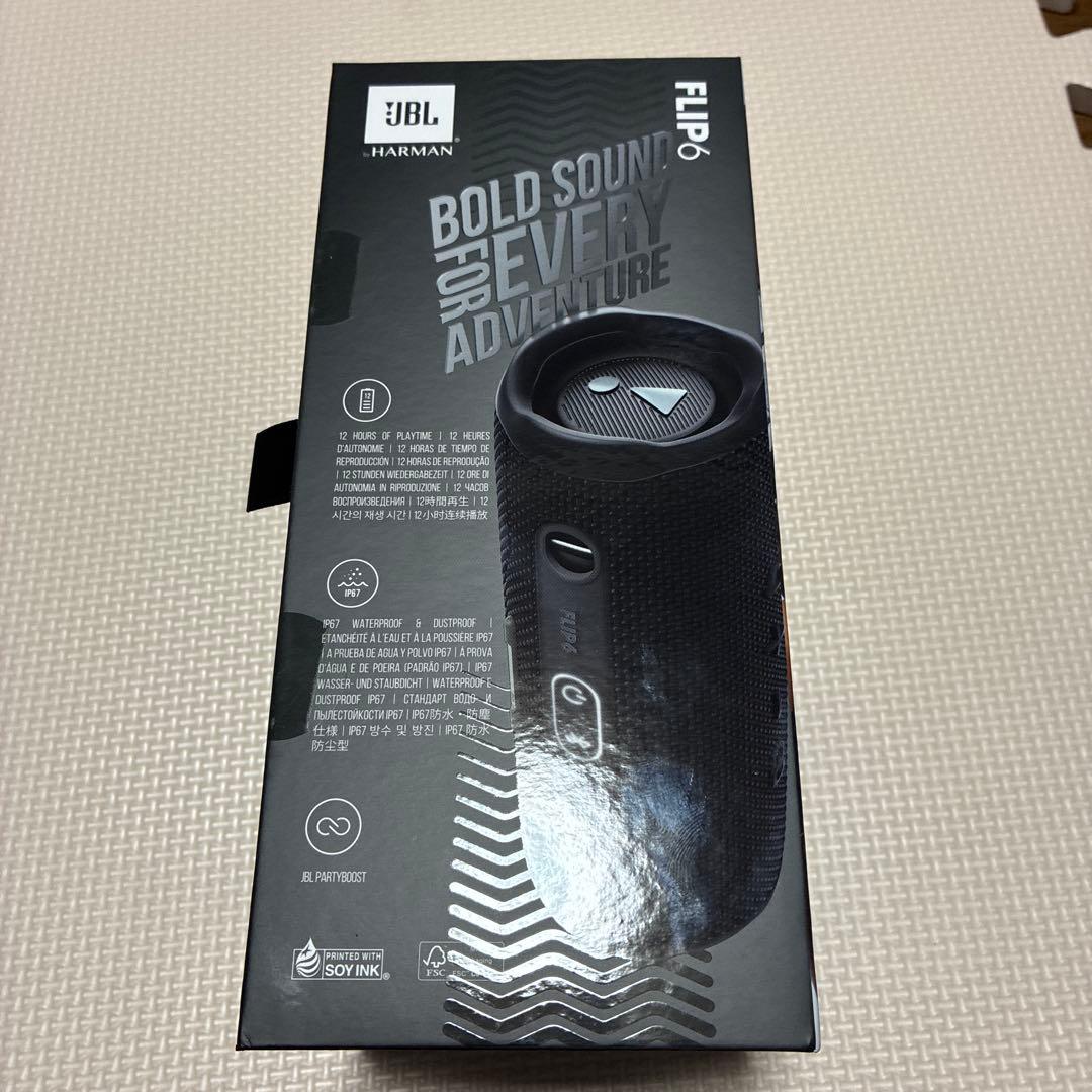新品・未使用品】JBL FLIP6 ワイヤレススピーカー