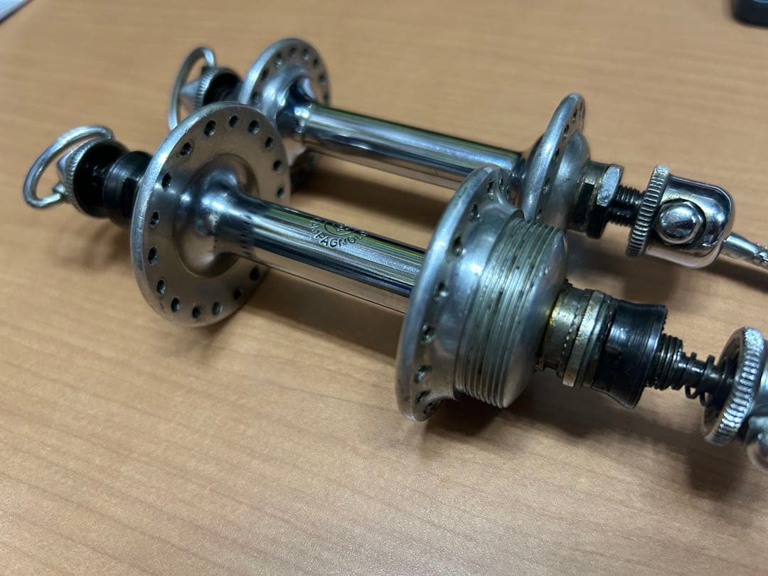 カンパニョーロ　継ぎハブ前後　ボスフリー　100/120　中古