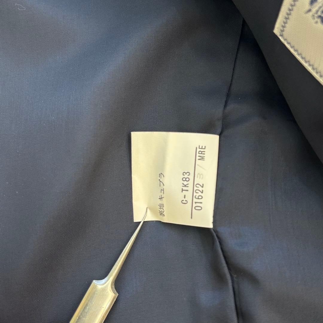 【美品】バーバリー フォーマル セットアップ 160 卒業式 入学式 ネイビー