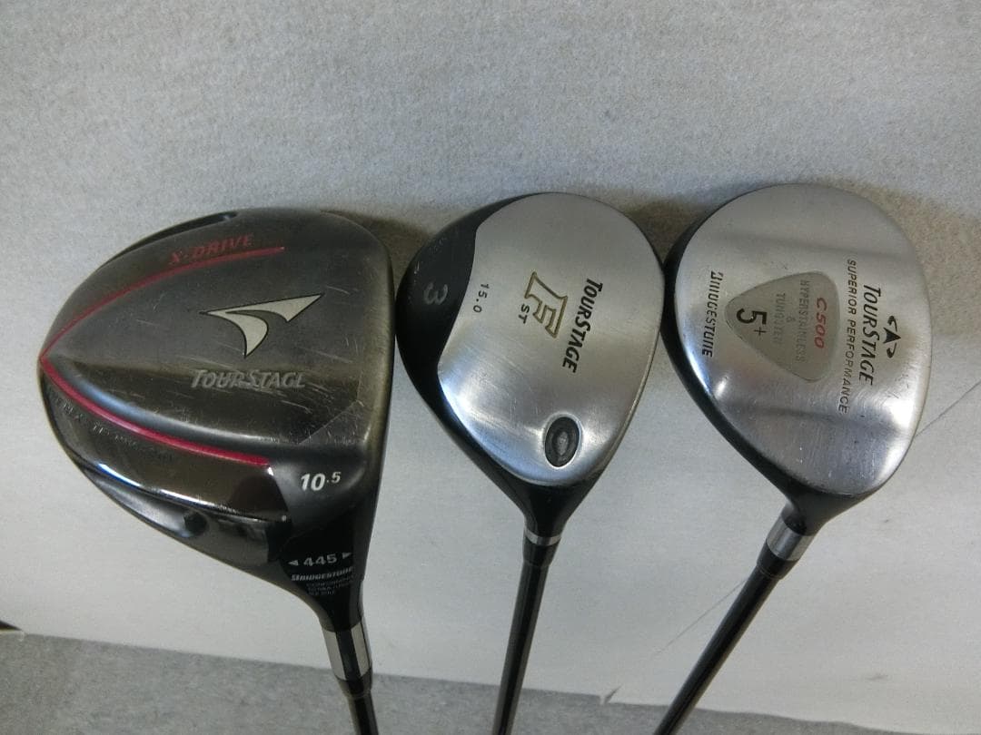 b698 初心者必見 ブリヂストン メンズゴルフクラブ１３本セット