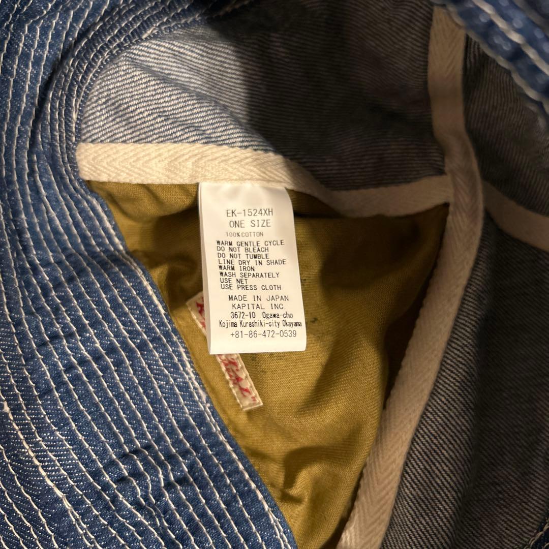 Kapital キャピタル　“老人と海” バケツハット