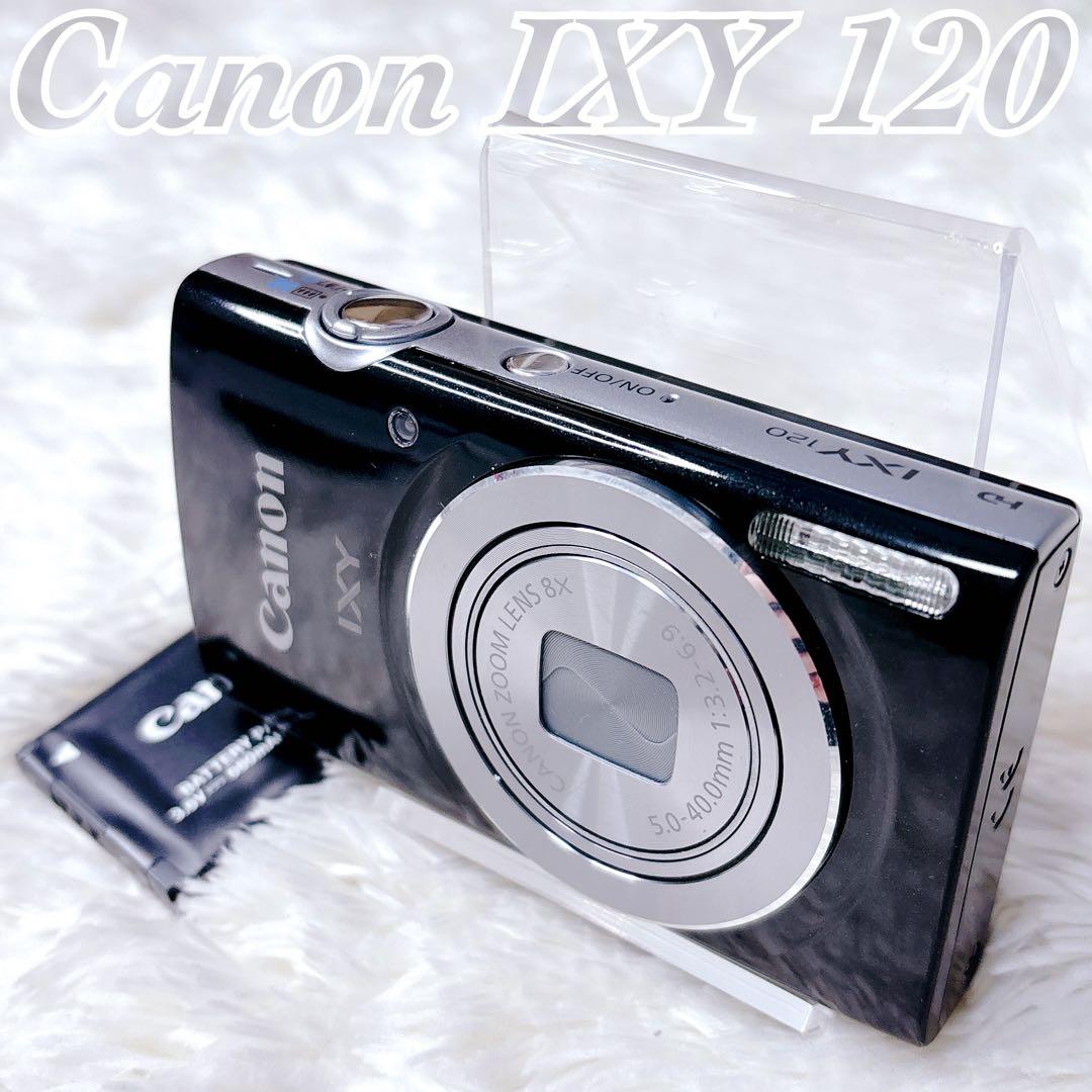 【美品】Canon IXY 120 ブラック オールドコンパクトデジタルカメラ