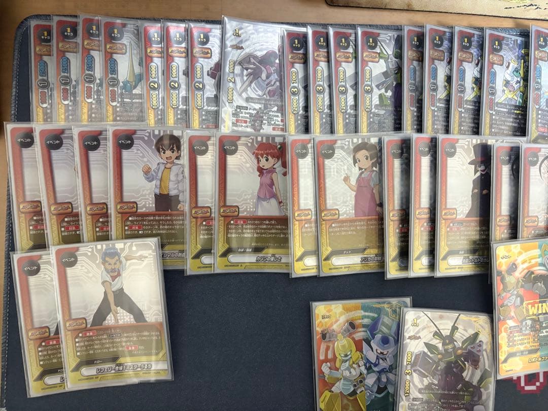 バディファイト　メダロットデッキ　二重スリーブ付き　ホイル多数