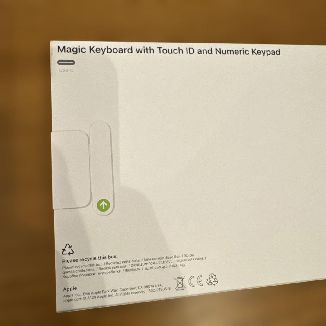 Apple Magic Keyboard テンキー付き USB-C 日本語JIS