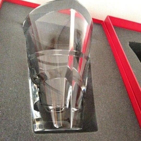 【展示品】バカラ　スコープ 大型花瓶 　フラワーベース　カレイドスコープ　箱付き