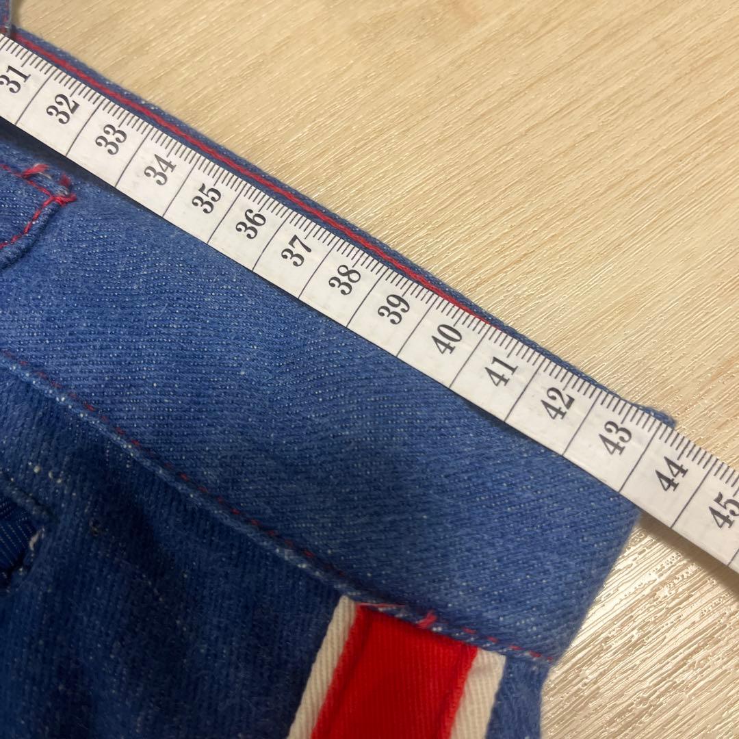 70's デニムモトクロスパンツ　古着