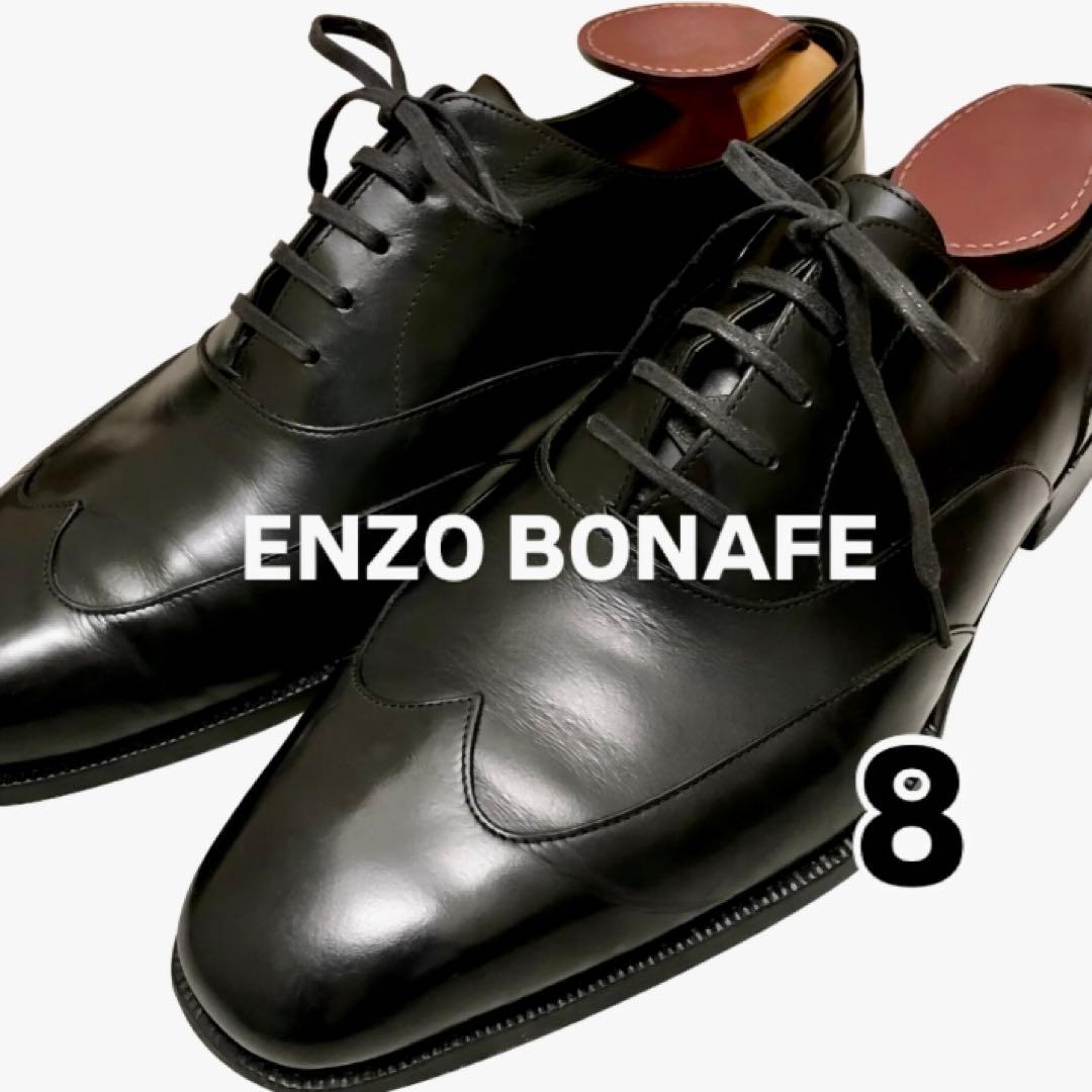 定価14万相当 EnzoBonafe ボナフェ 内羽根 ブラインドフルブローグ