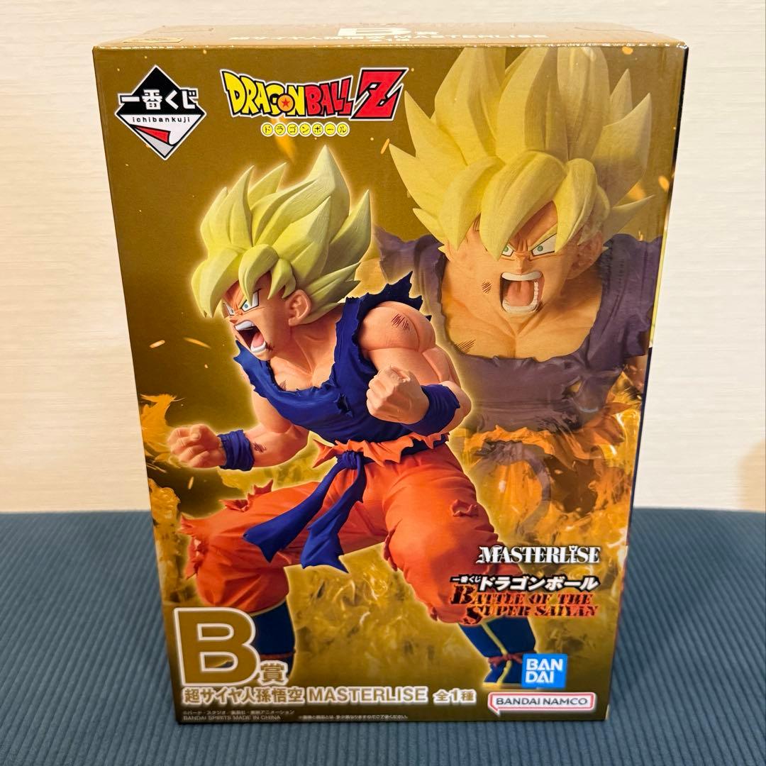 一番くじ ドラゴンボールB賞 超サイヤ人孫悟空MASTERLISE
