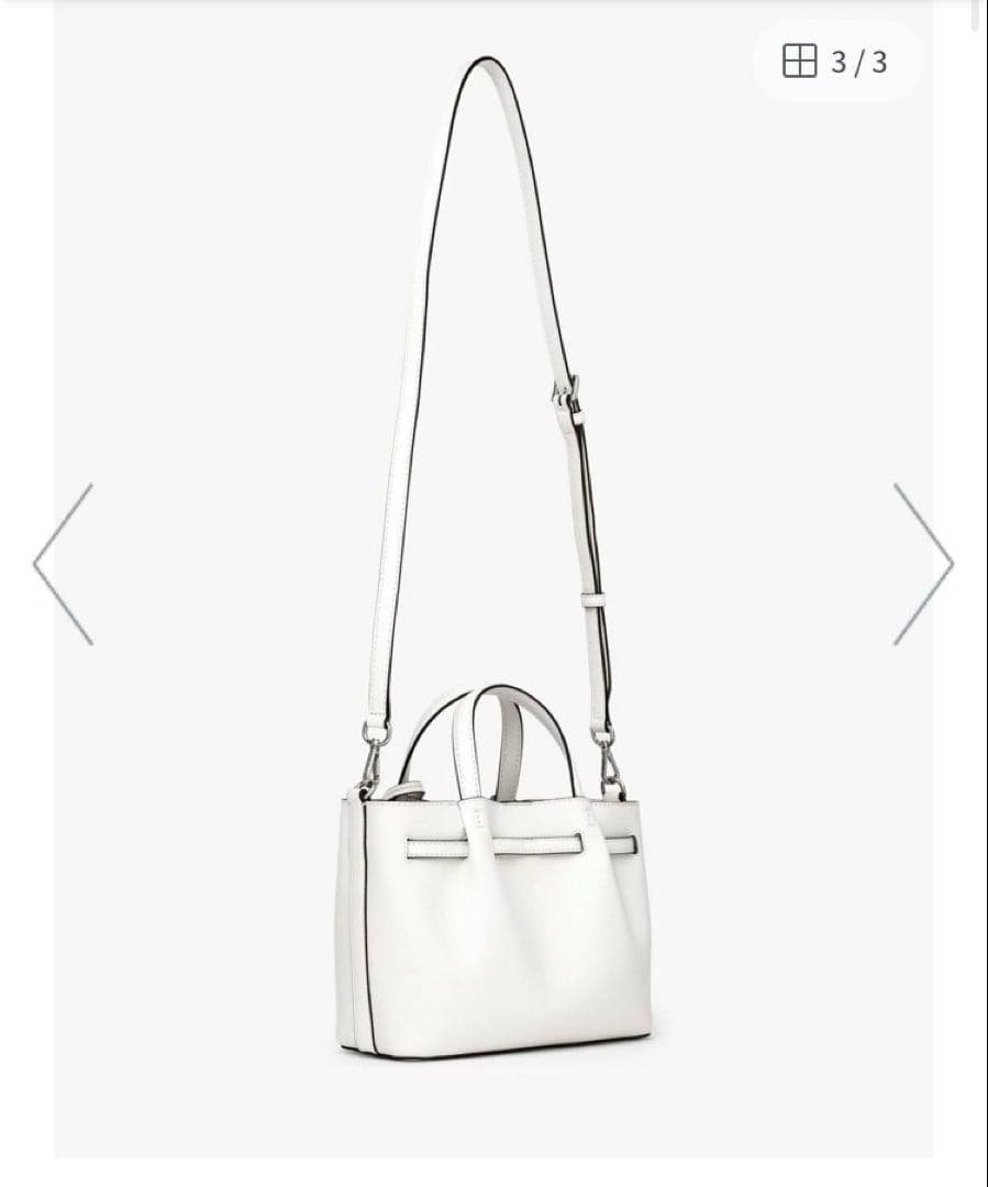 ✩︎⡱美品✩︎⡱マイケルコース　センタージップ　バッグ　ホワイト