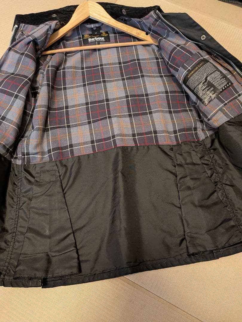 Barbour BEDALE ブラック黒 　バブアービデイル　美品