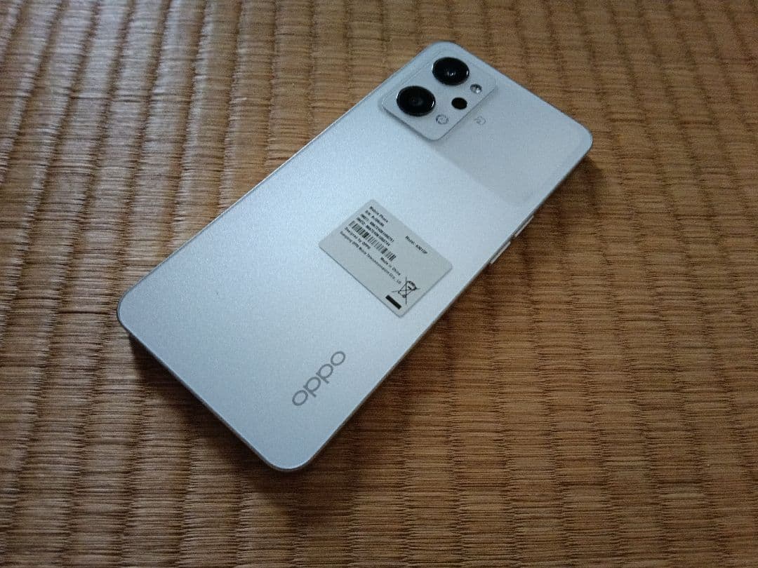 美品 不具合なし SIMフリー Reno 9a ホワイト