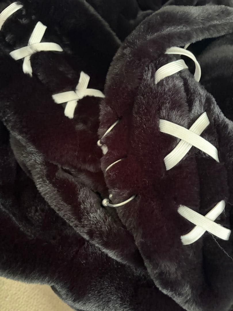 【美品】REFLEM レフレム うさ耳BIGファーパーカー 地雷系