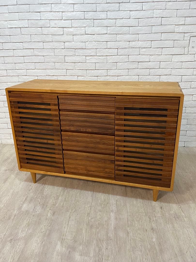 【東京都内23区配送無料】定価18万　アクタス　サイドボード　チェスト　収納　棚