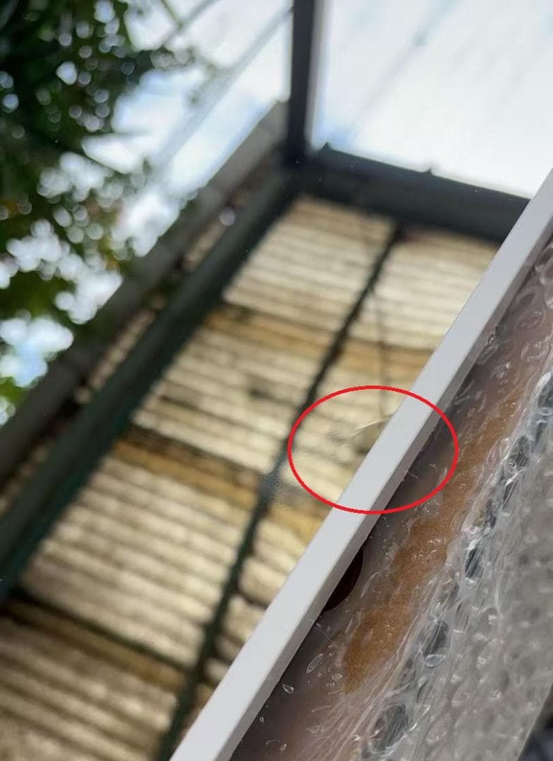 【中古】スタンドミラー 壁掛け 割れない鏡 幅80x160cm 白色 1番