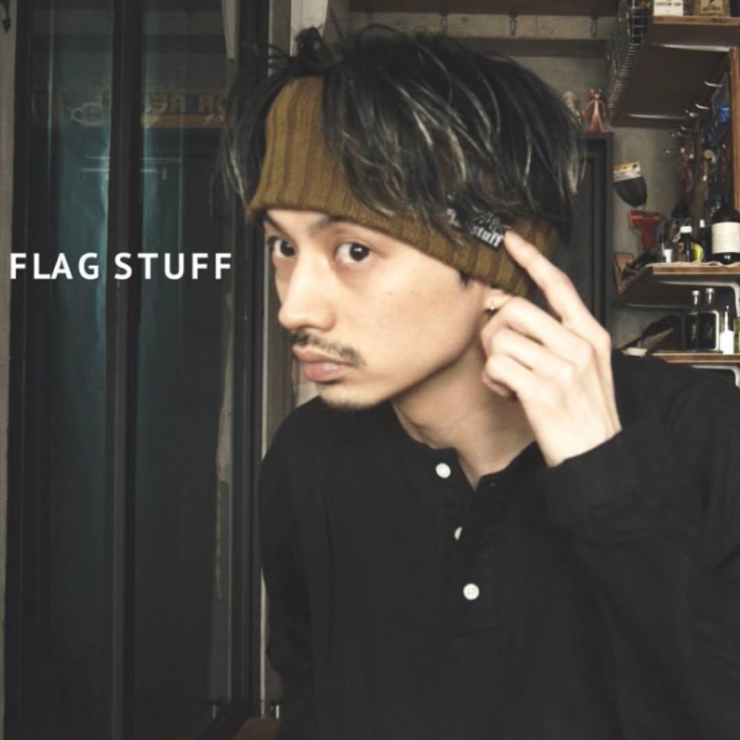 【新品未使用❗️タグ付き】フラグスタフ ヘアバンド 樋口塁 グレー