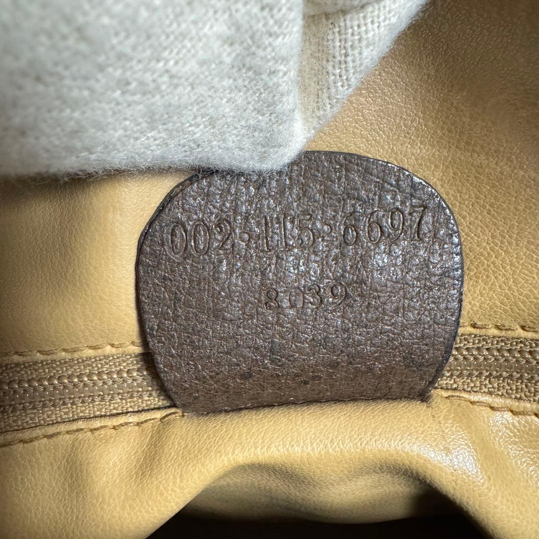 GUCCI グッチ GG柄シェリーライン ハンドバッグ ボストンバッグ