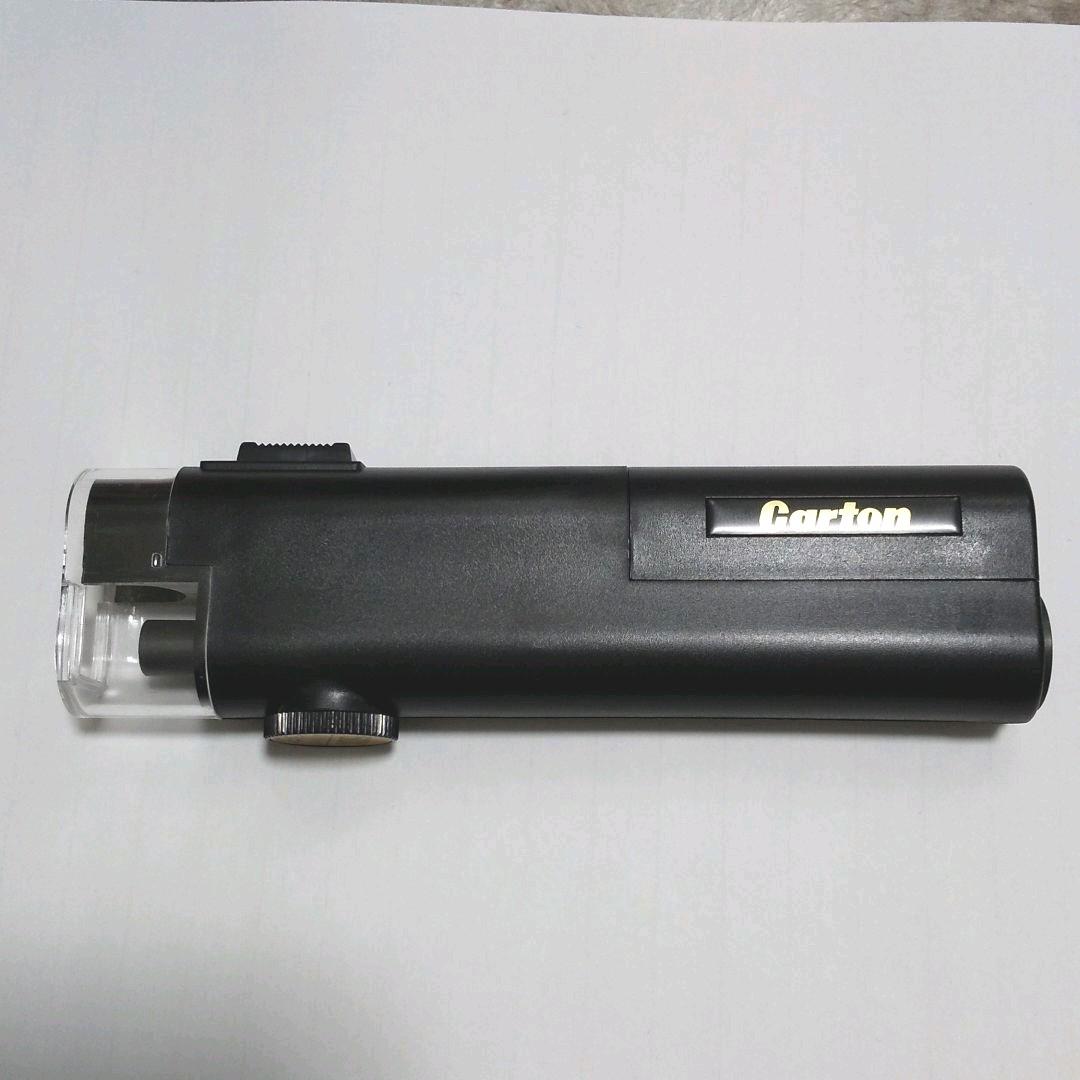 ジャンク品【carton】カートン ニューショップマイクロ 50X ブラック