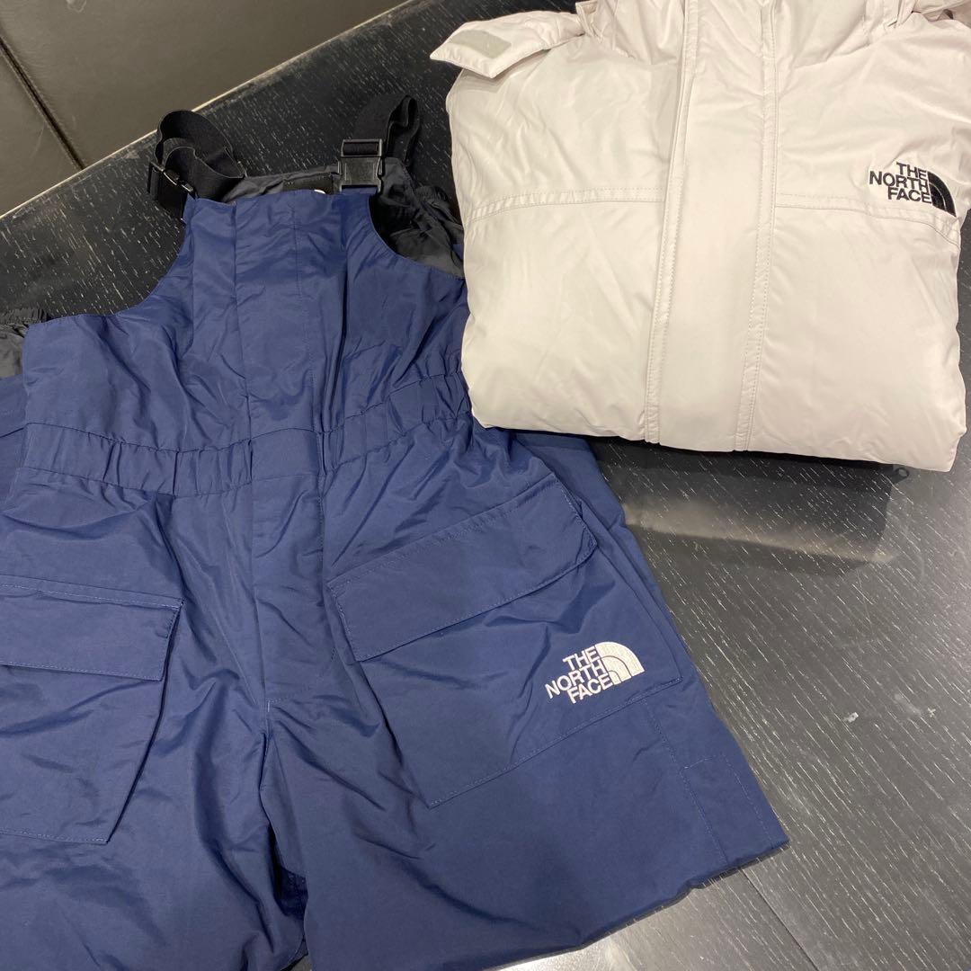 ノースフェイス１４０スキーウェアセット