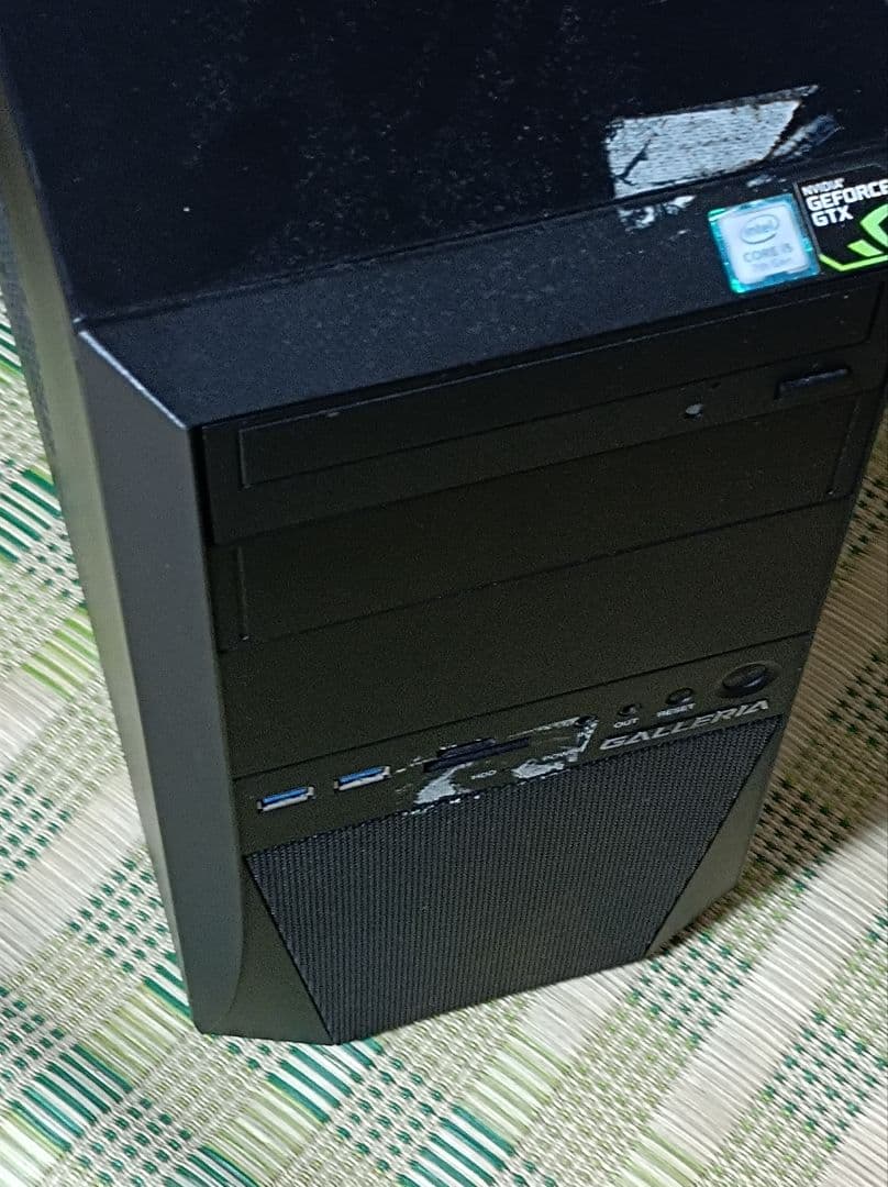 GALLERIA Core i5-7500　gtx1080ti ジャンク