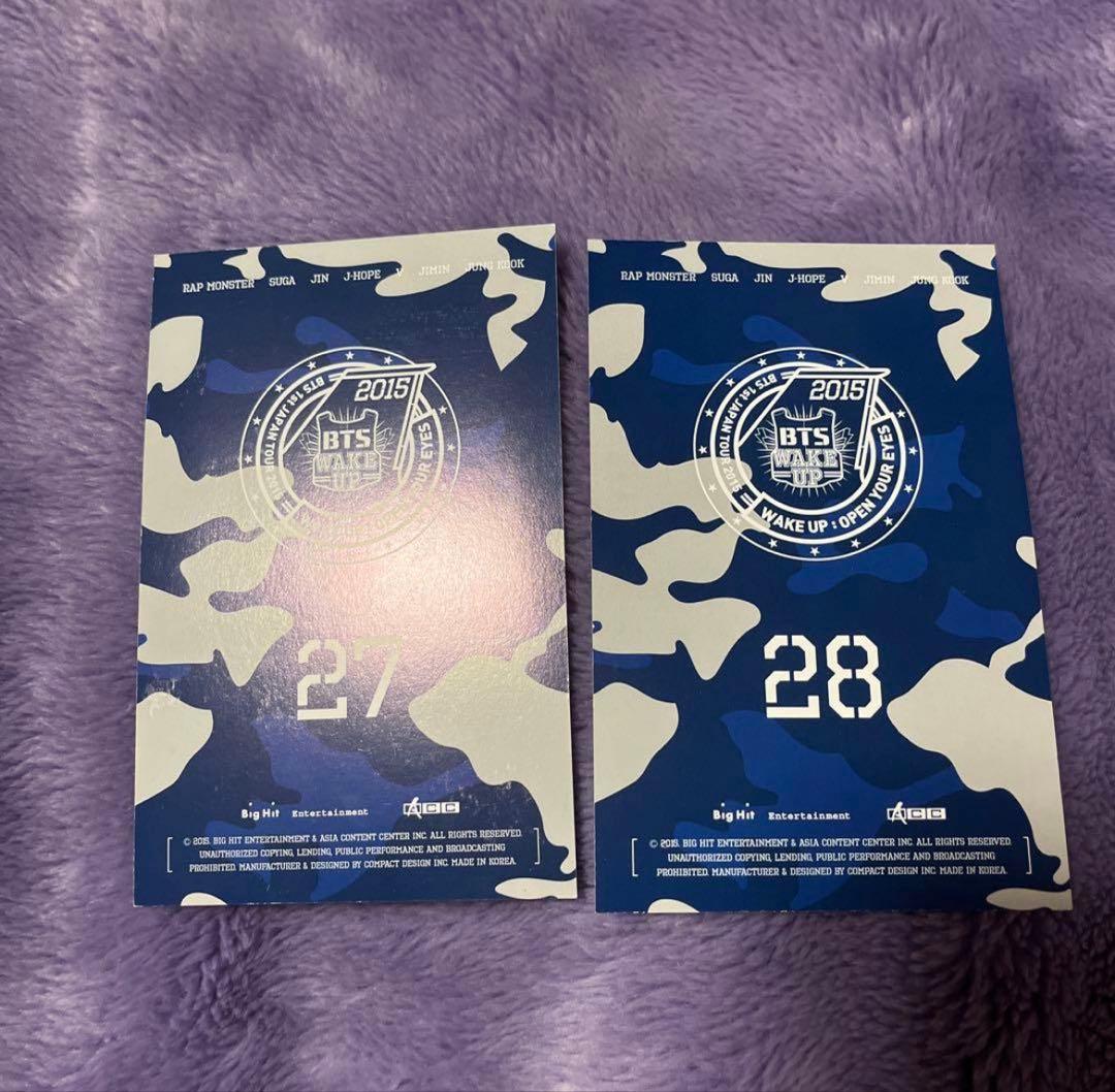 BTS 1st 日本ツアー　Wake UP フォトカード　グク　コンプ
