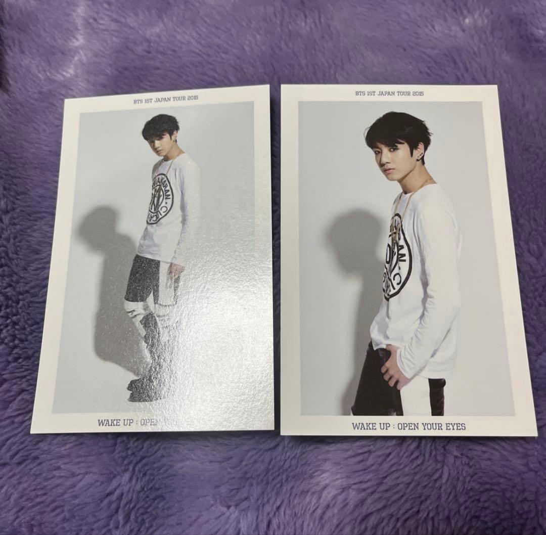 BTS 1st 日本ツアー　Wake UP フォトカード　グク　コンプ