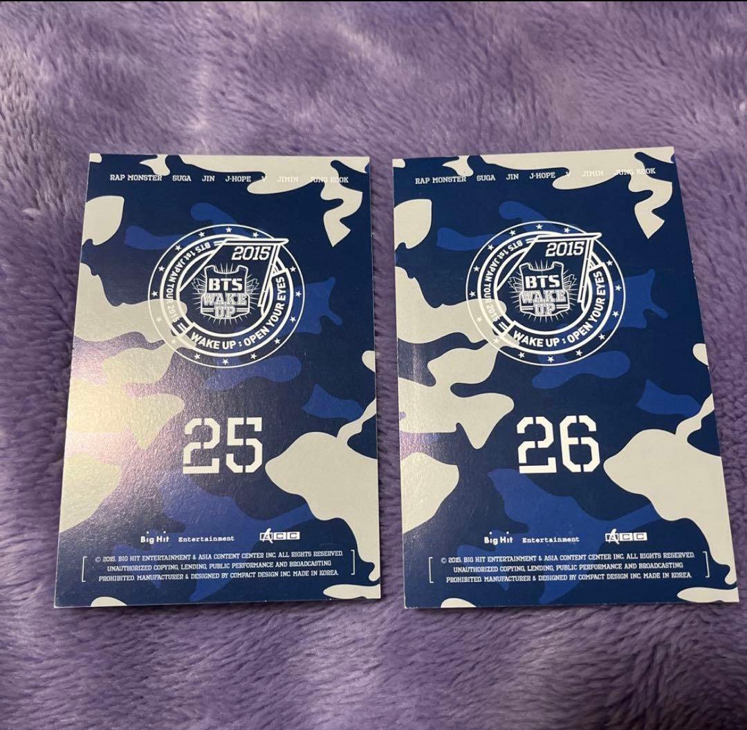 BTS 1st 日本ツアー　Wake UP フォトカード　グク　コンプ