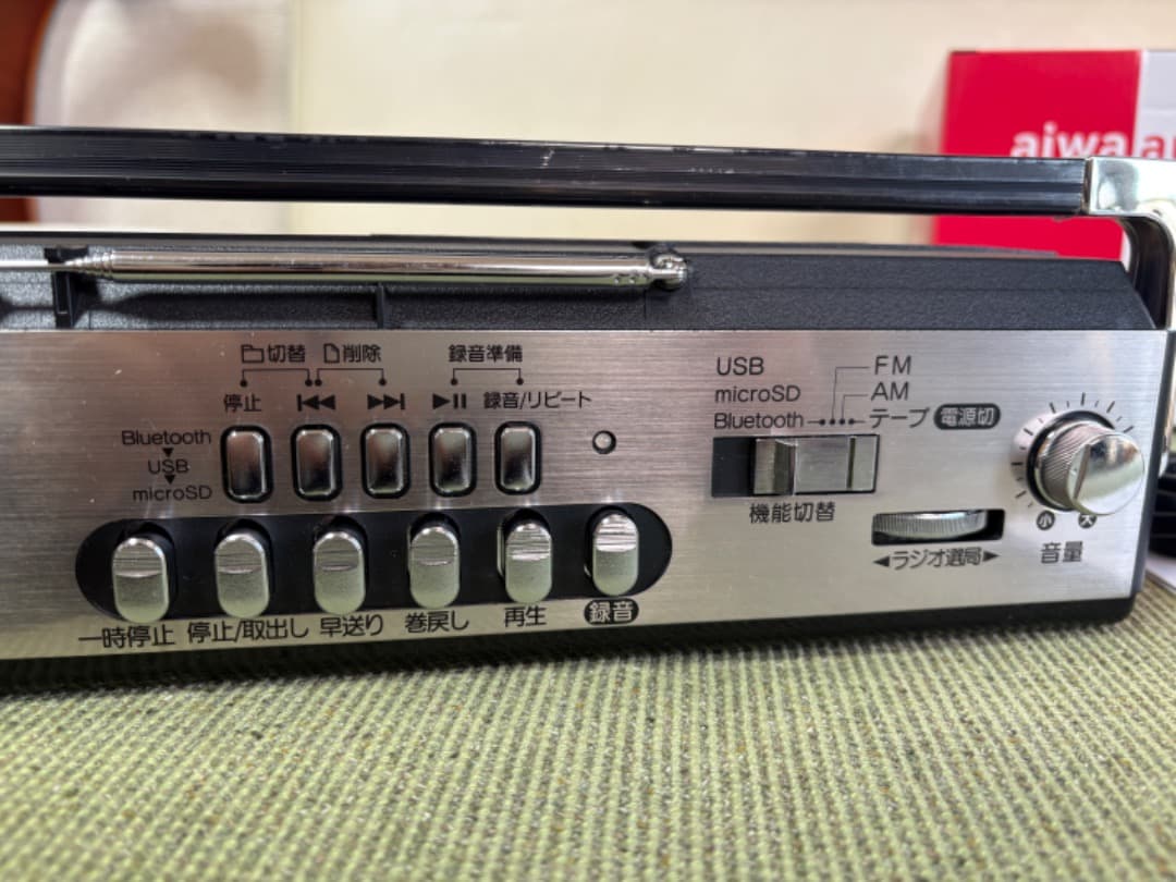 新品同様 カセットテープをデータ化する　アイワ aiwa G RCP2