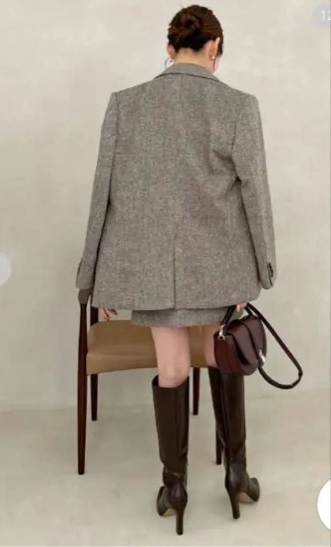 新作新品タグ付き　スナイデル♡オーバーサイズウールジャケット