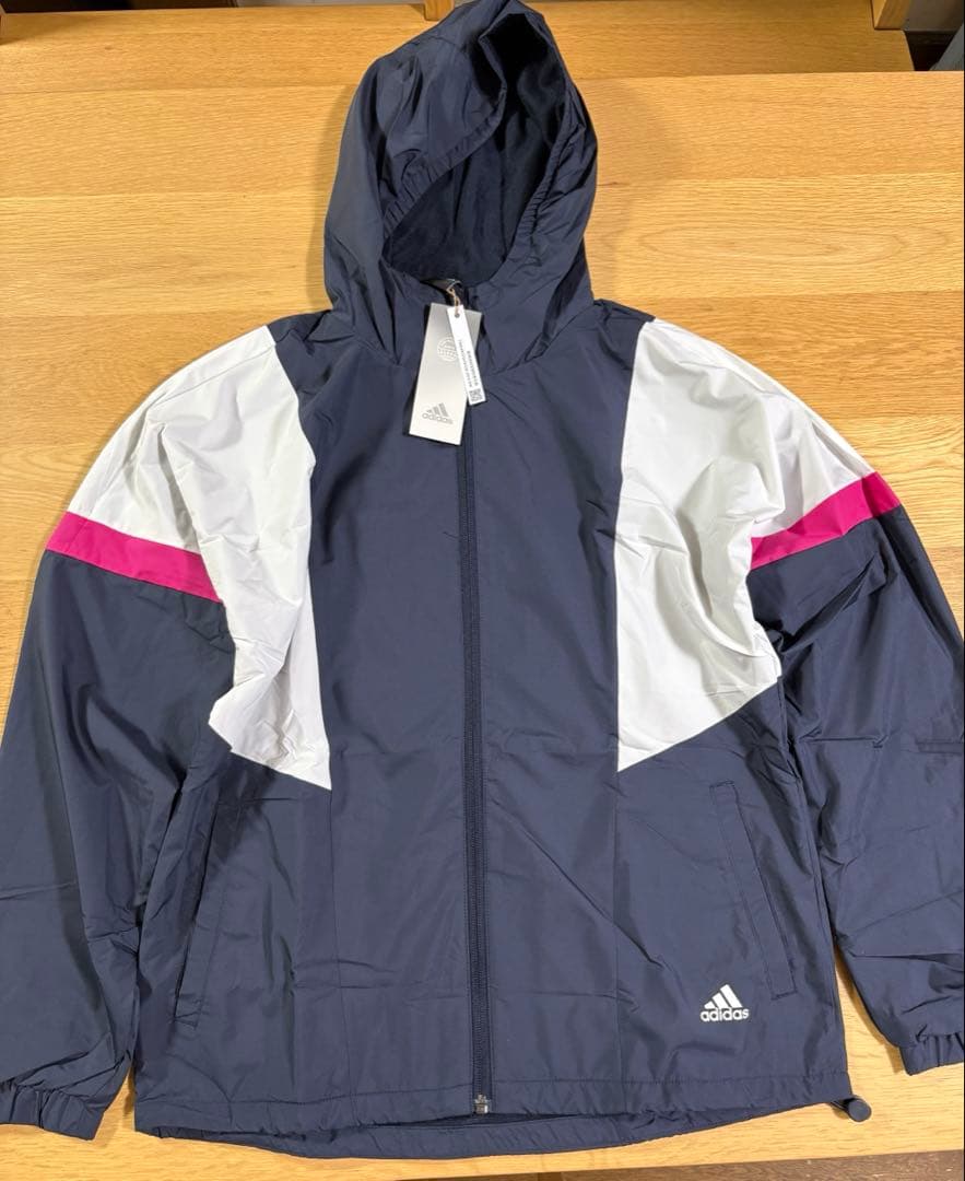 アディダス　裏起毛ウインドブレーカー上下　レディースM 新品未使用
