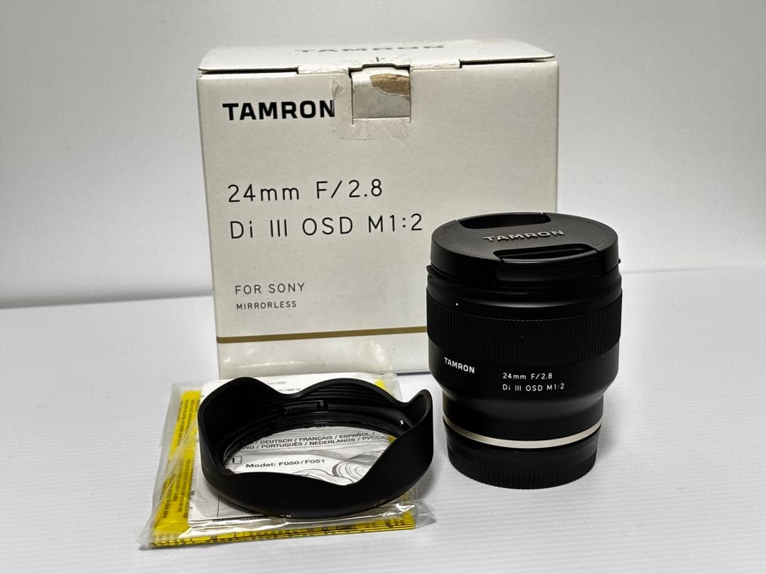 タムロン 24mm F2.8 Di III OSD M1:2 ソニーEマウント用