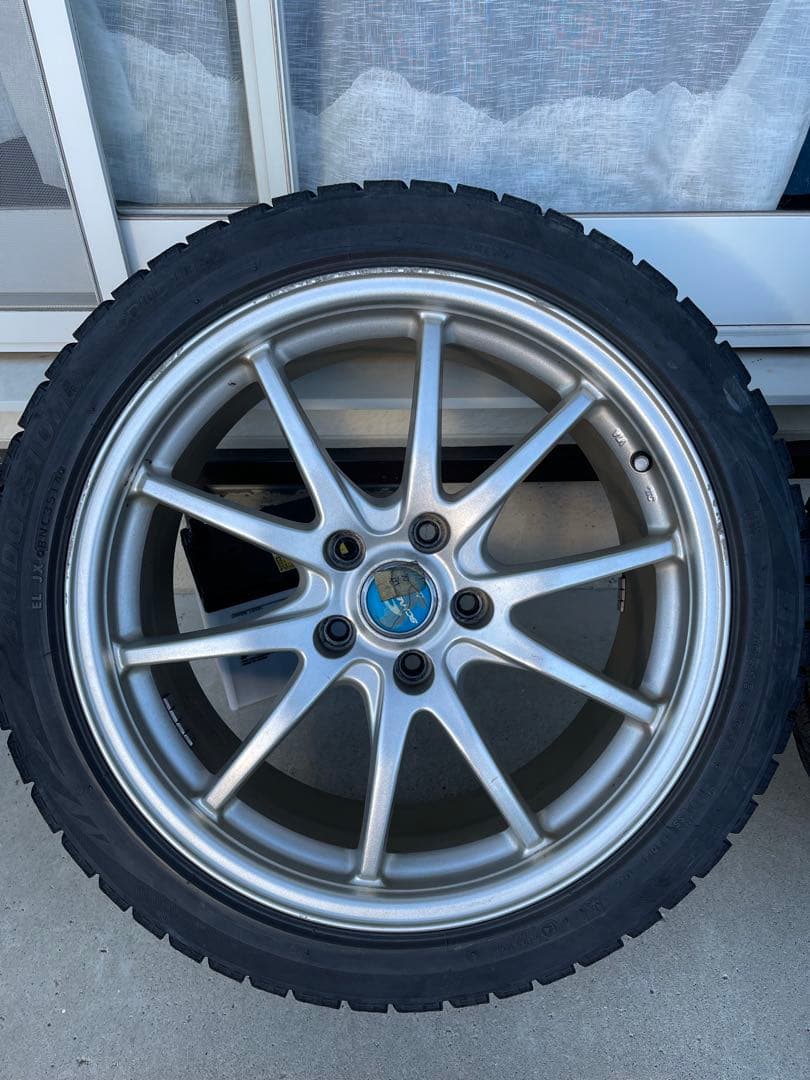 た*い様 18インチ ホイールセット 10スポークデザイン A-TECH インプ