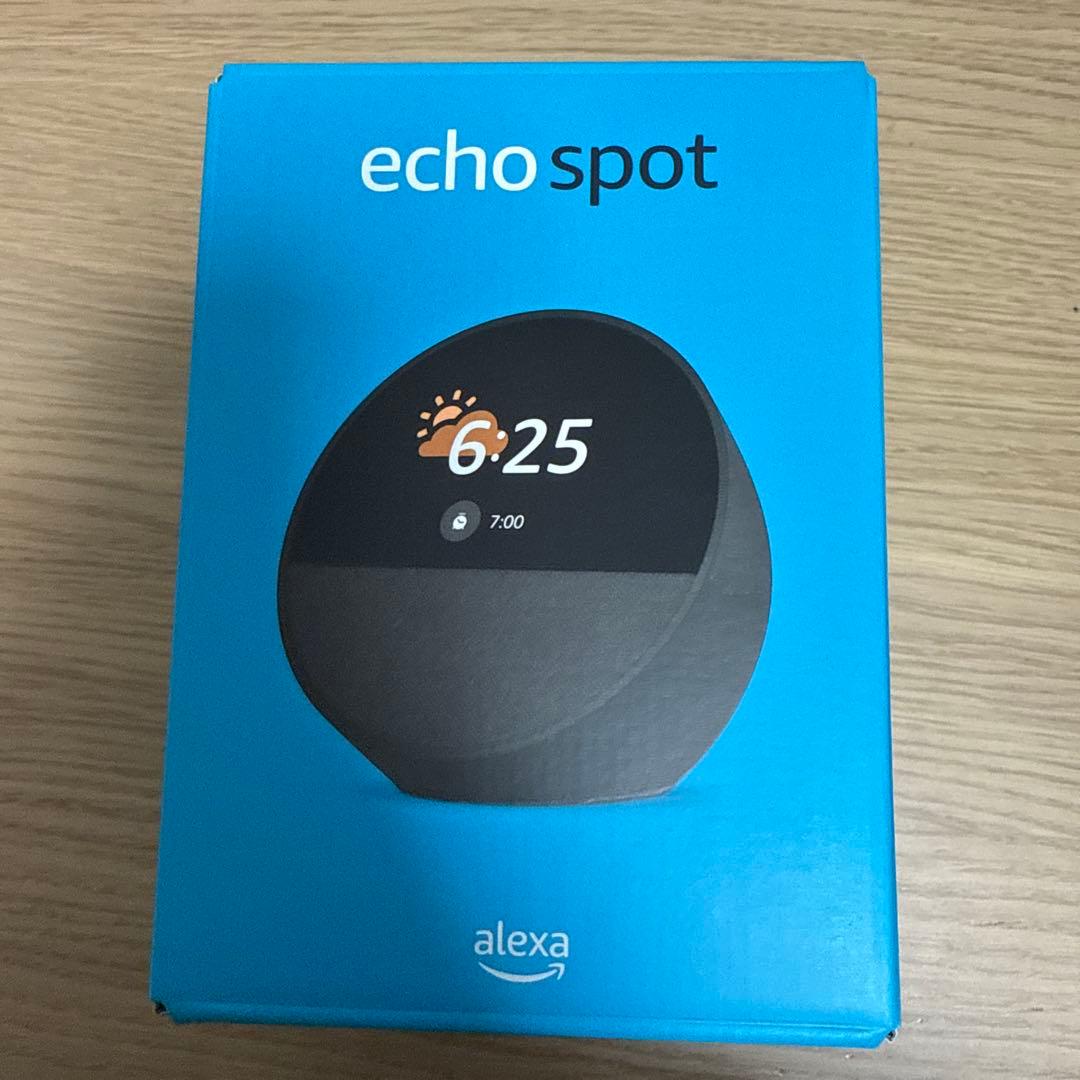 Amazon アレクサ エコースポットecho spot ブラック【新品未開封】