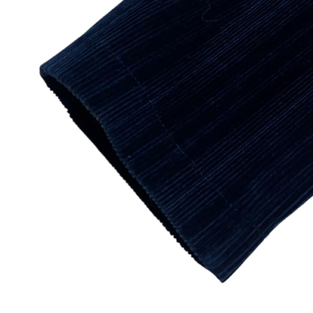 未使用級T-JACKET XLコーデュロイ デザイリング加工イタリア製 シングル