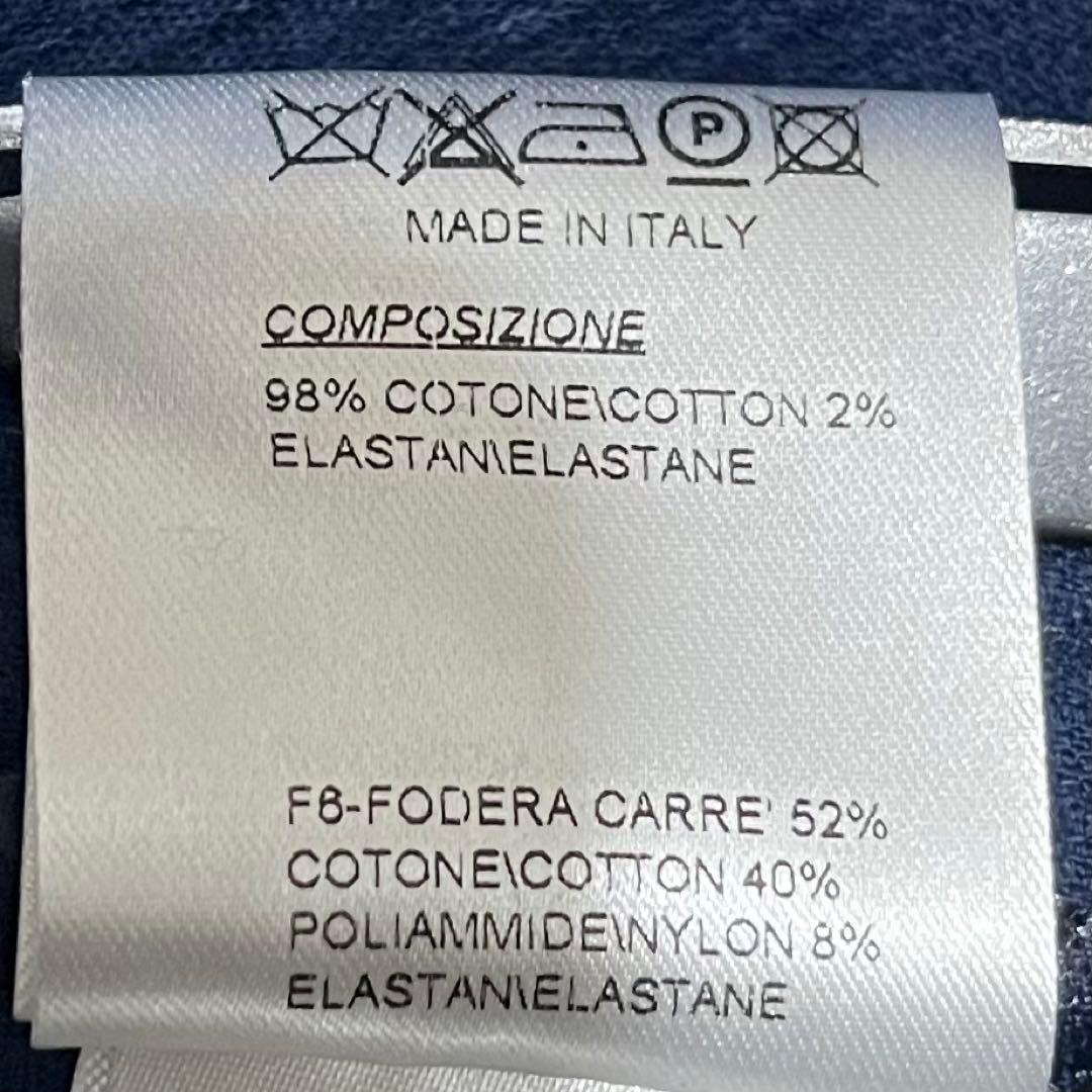 未使用級T-JACKET XLコーデュロイ デザイリング加工イタリア製 シングル