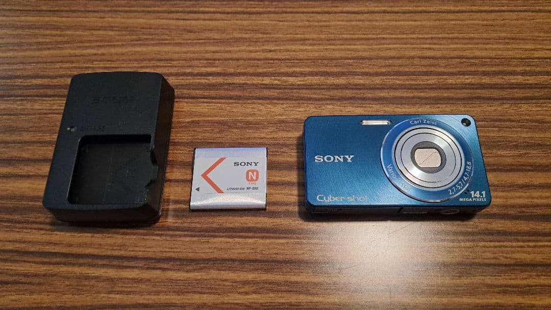 SONY Cyber-shot 14.1MP コンパクトデジタルカメラ　ブルー
