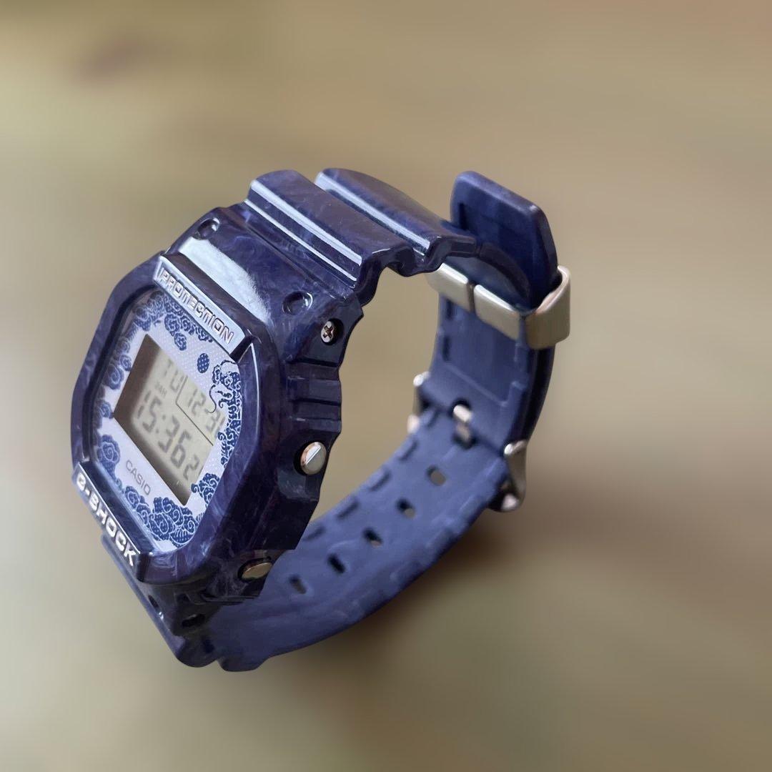 【レアモデル】G-SHOCK DW−5600BWP　青花　Web限定　国内正規品