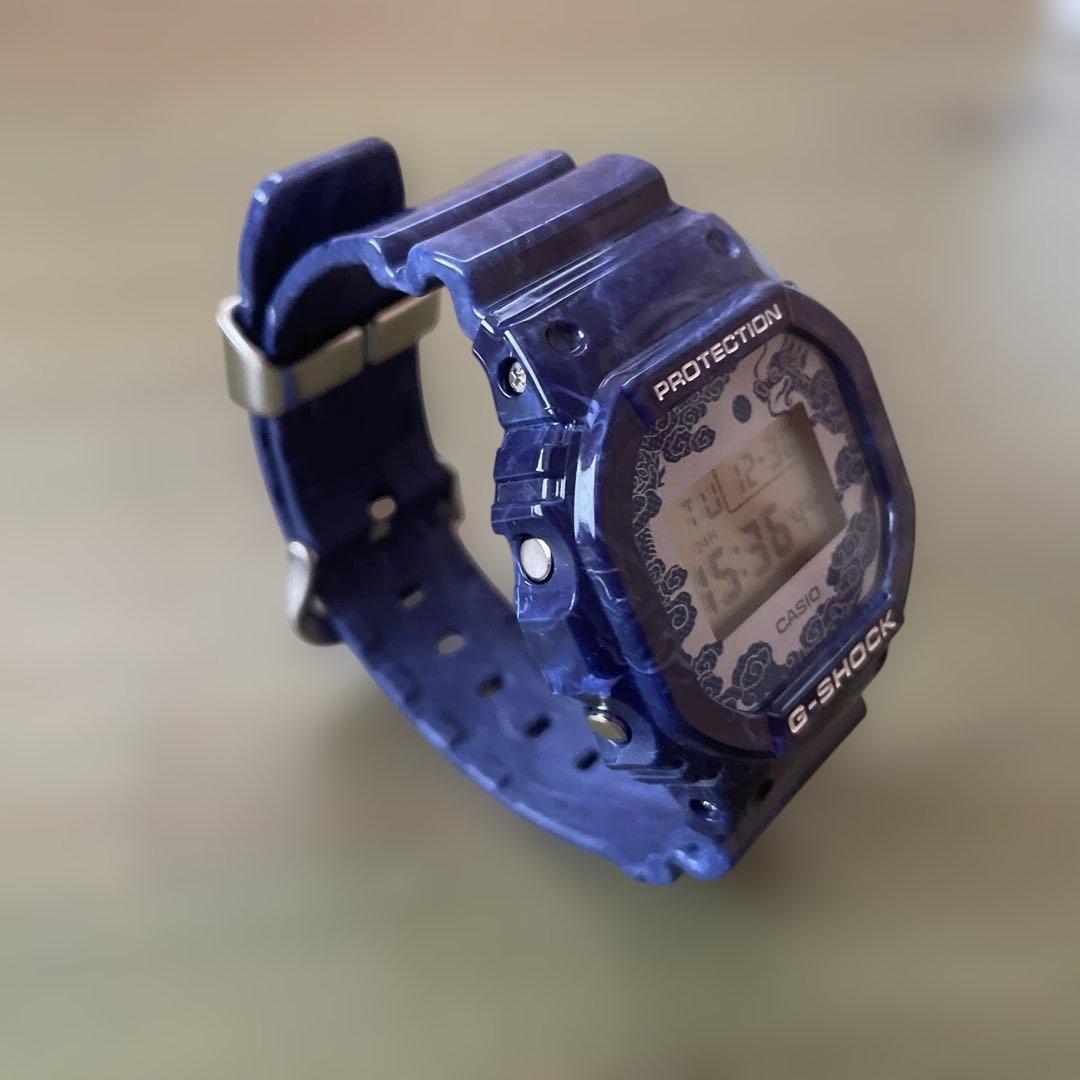 【レアモデル】G-SHOCK DW−5600BWP　青花　Web限定　国内正規品