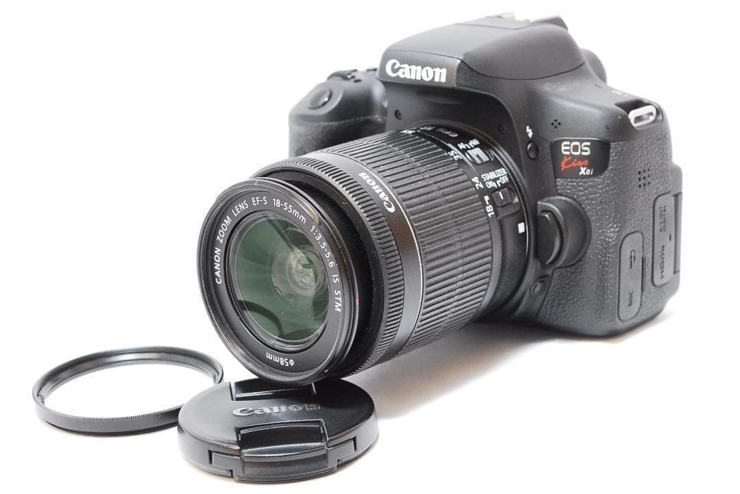 超美品✨Canon EOS Kiss X8i✨STM 標準レンズ Wi-Fi接続