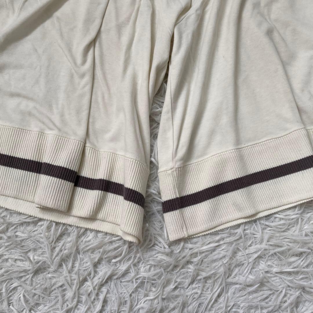 ISSEY MIYAKE ハーフパンツ アイボリー M キレイめ 着回し