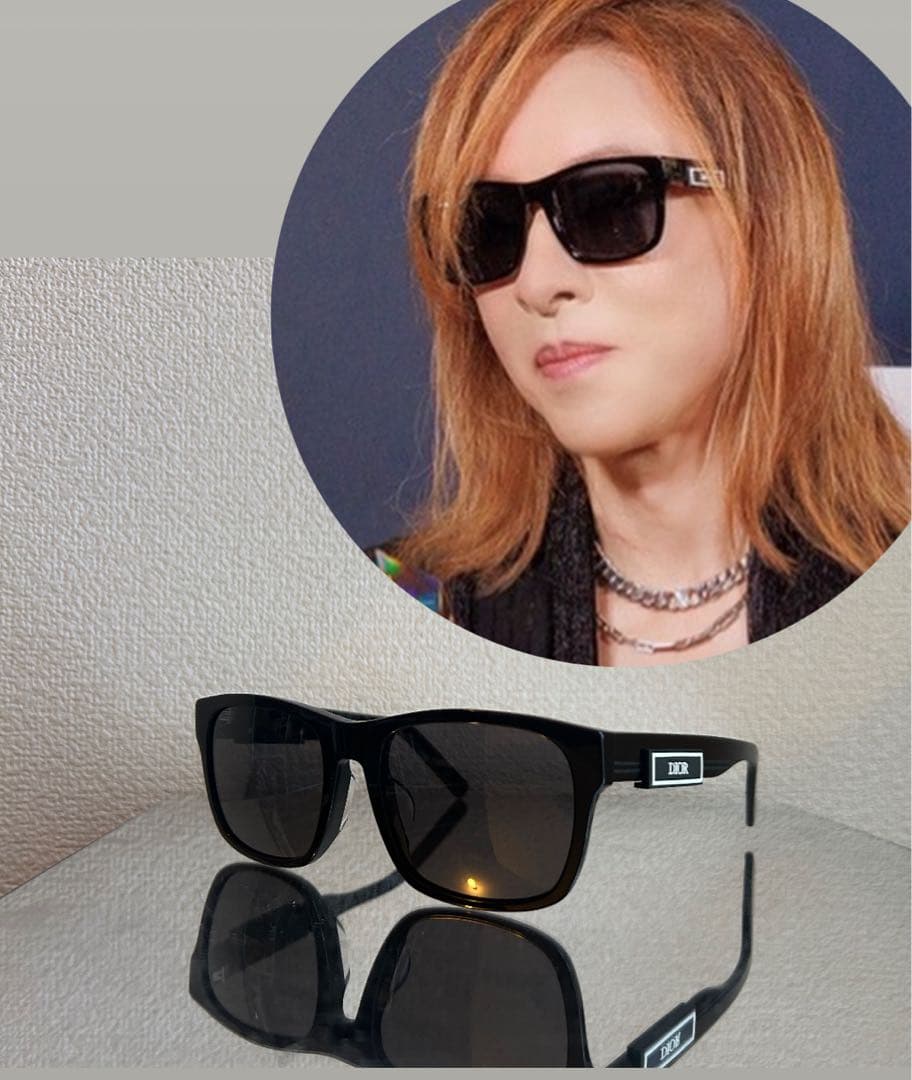 【ブラックレンズver】X JAPAN YOSHIKI Dior サングラス
