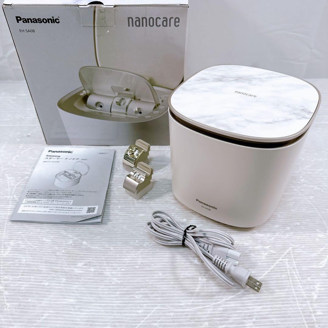 【新品】Panasonic EH-SA0B-N スチーマーナノケア 展示品