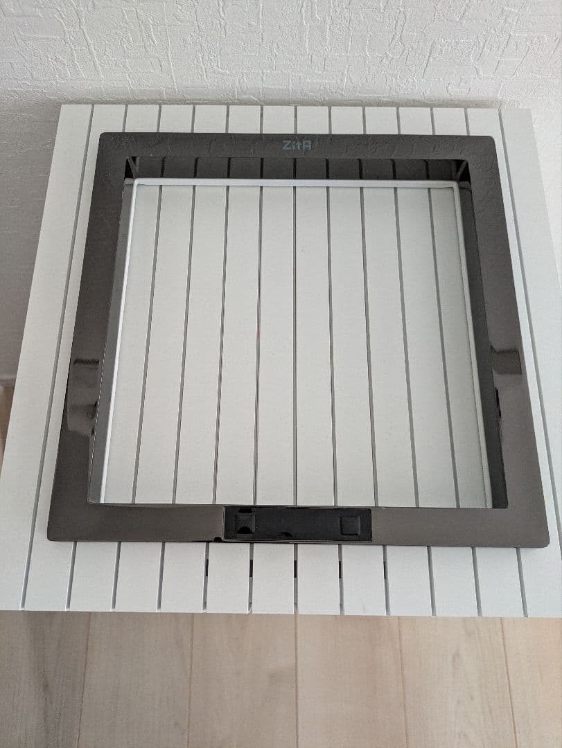 ◎ZitA SQUARE　ホワイト　キャスター付き