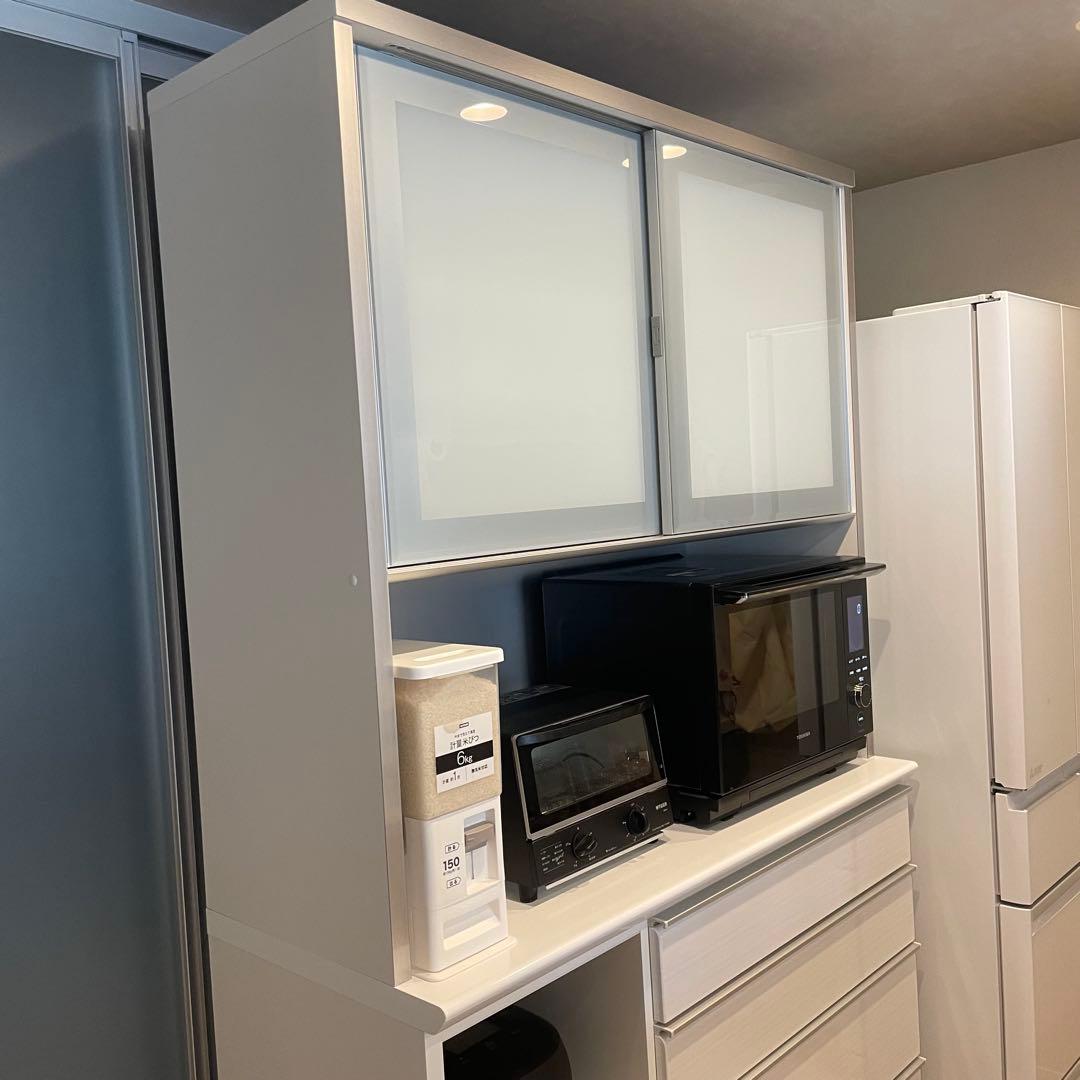 【げんた】食器棚　キッチン　横幅120cm