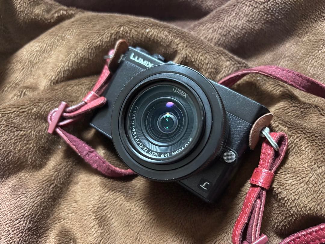 希少 パナソニックLUMIX ミラーレス一眼カメラ DMC-GM5-K レンズ付