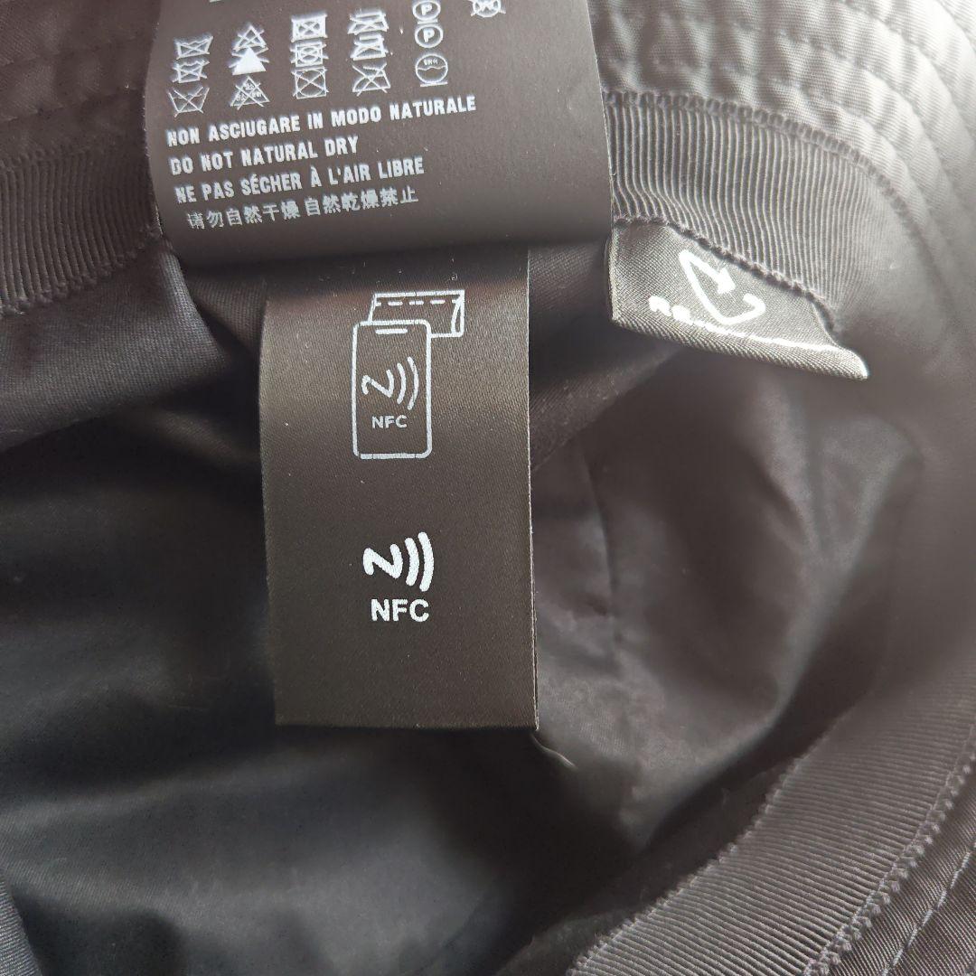 PRADA ブラック バケットハット Lサイズ　美品